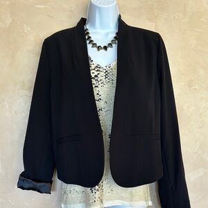 Frenchi Black Women's Blazer - XL